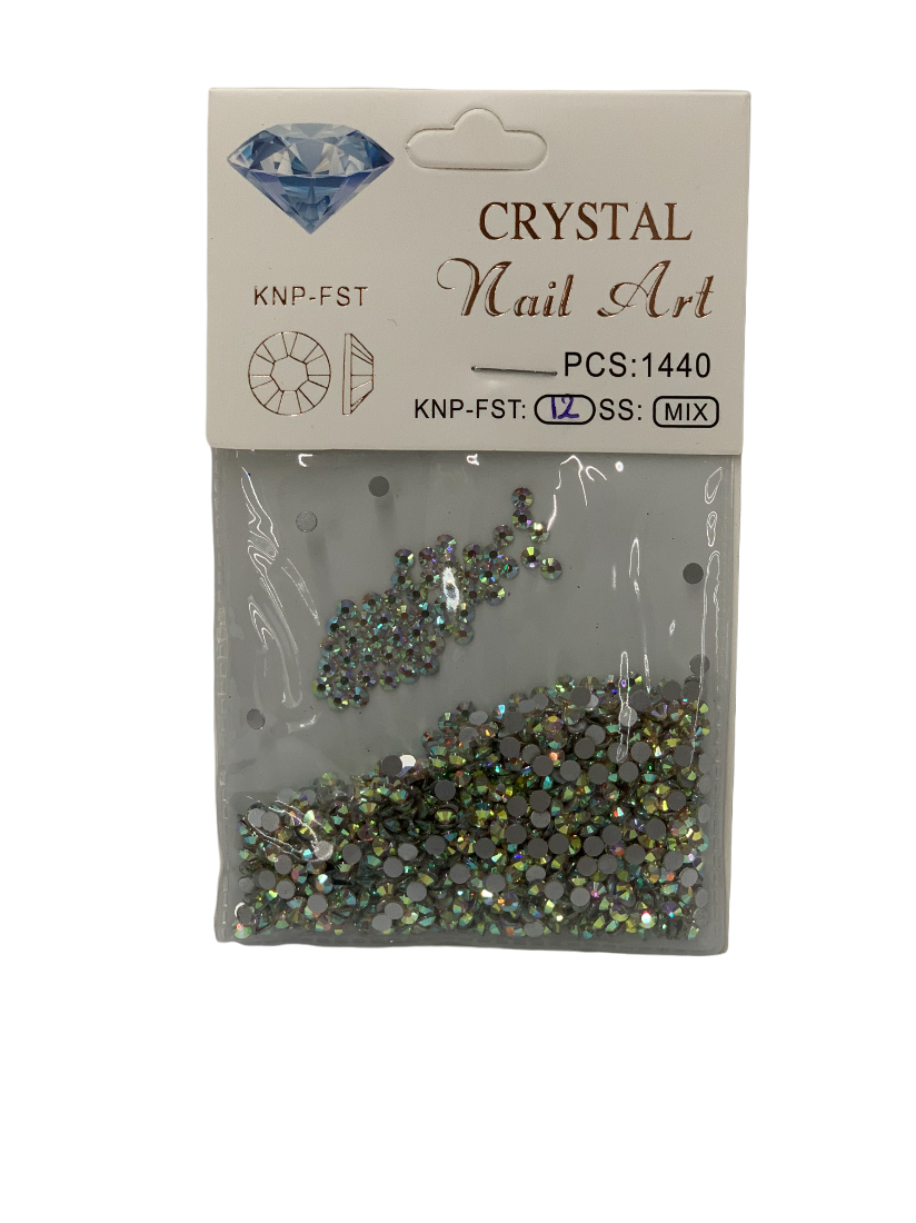 Crystal Nail Art PCS1440 SS12 Mix
